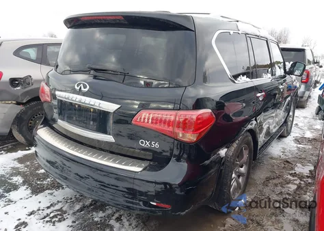 2012 Infiniti Qx56 z USA, uszkodzony, nr VIN JN8AZ2NC7C9316198